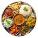 indian food bendigo, veg thali, malwa fusion junction